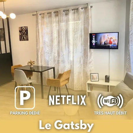 Le Gatsby - Hypercentre, Parking, Netflix, Calme Appartement Poitiers